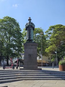 Sightseeing und Schaf-Slalom