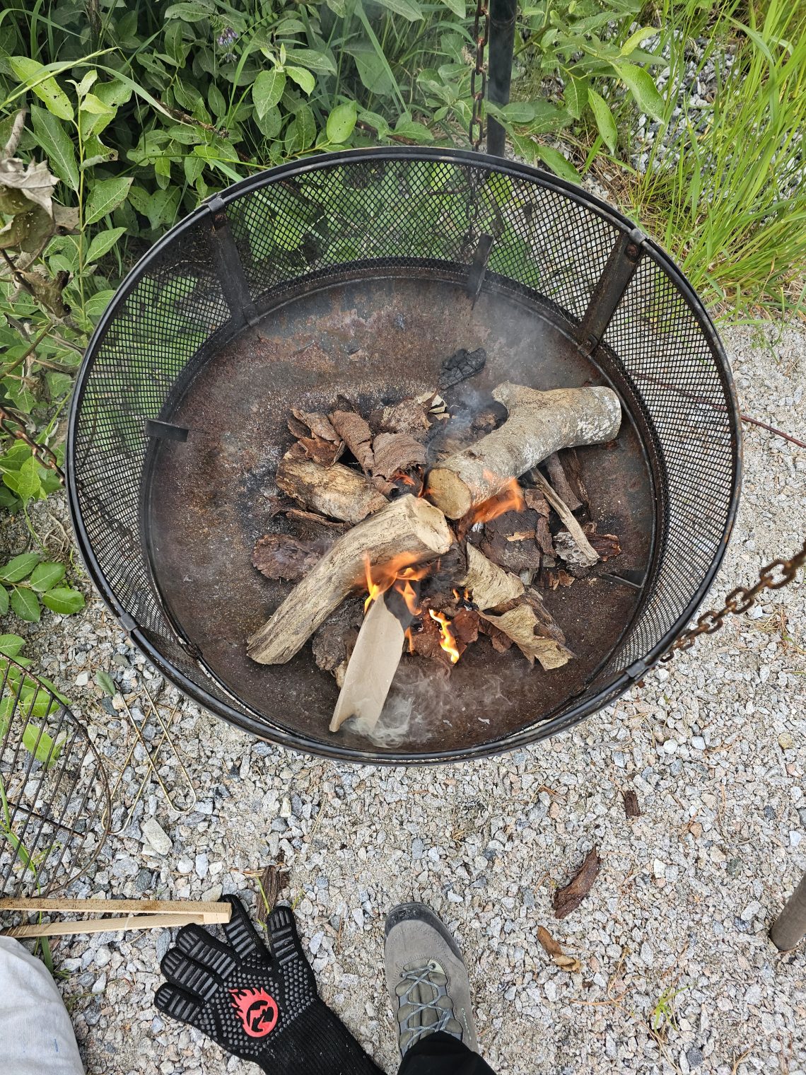 Hängen geblieben